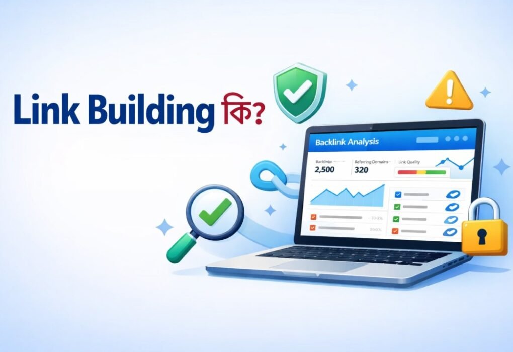 Link building কি এবং SEO-তে মানসম্মত backlink কিভাবে র‍্যাংক বাড়ায়