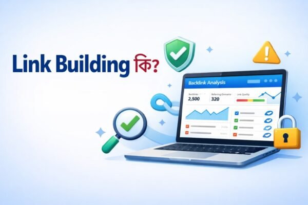 Link building কি এবং SEO-তে মানসম্মত backlink কিভাবে র‍্যাংক বাড়ায়