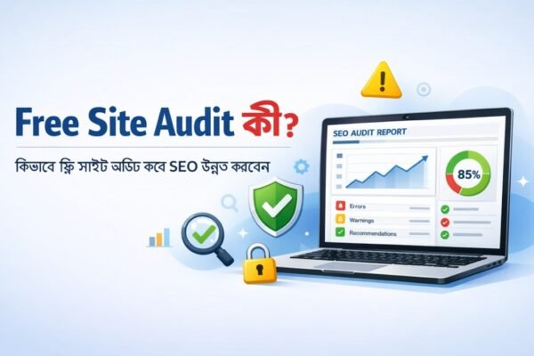 Free Site Audit কী? SEO উন্নত করার সম্পূর্ণ গাইড